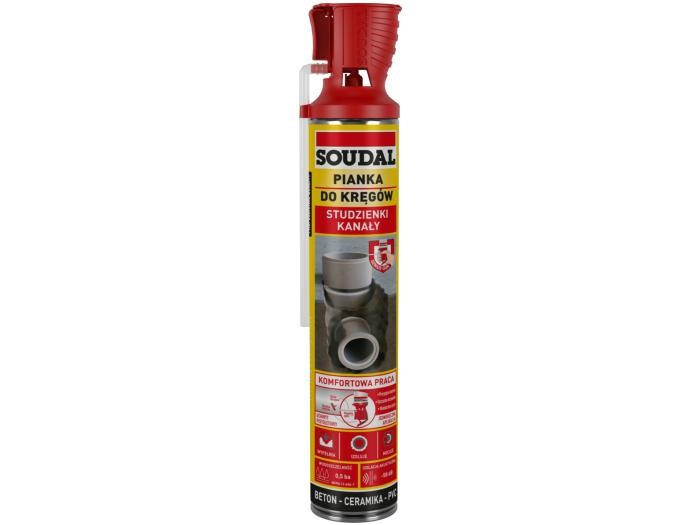 Piana poliuretanowa do kręgów Genius Gun 750ml Soudal
