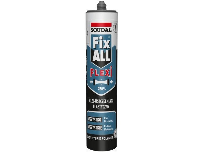 FIX ALL Flexi SOUDAL Klej-uszczelniacz hybrydowy 290ml szary