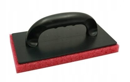 Paca tynkarska z gąbką szorstką czerwoną 130x250mm SOLID 6108