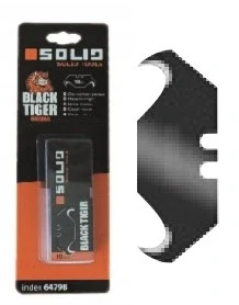 Ostrza hakowe do noża do tapet czarne BLACK TIGER a10 BLISTER SOLID 6479B