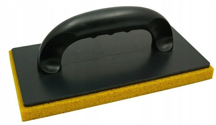 Paca z gąbką gumową żółtą 18mm do tynków gładzi 130/250mm SOLID 5360