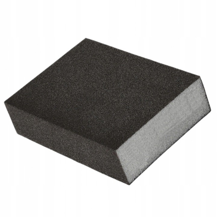 Gąbka ścierna KOSTKA do szlifowania szlifierska klocek P100 SOLID