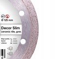 Tarcza diamentowa 125 do płytek Distar Decor Slim