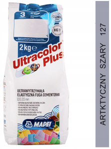ULTRACOLOR PLUS 2kg fuga cementowa 127 arktyczny szary
