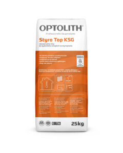 OPTOTHERM STYROTOP KSG 25kg Klej do siatki i styropianu Optolith