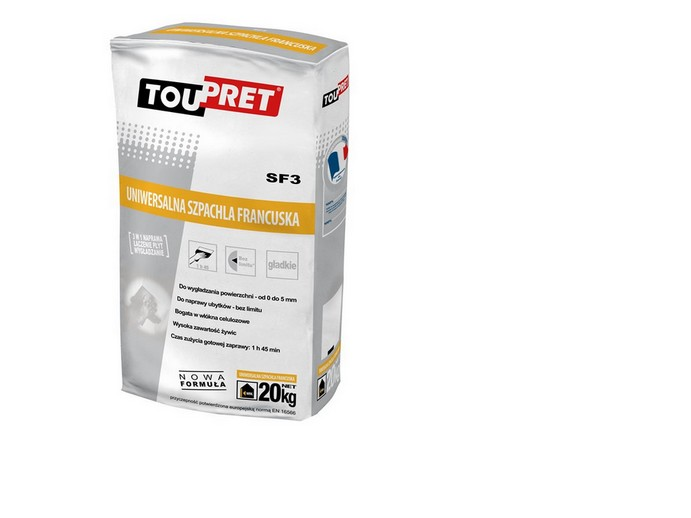 Szpachla FRANCUSKA 20kg uniwersalna TOUPRET