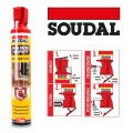 Pianka montażowa z aplikatorem Genius Gun uszczelniająca 770 ml Soudal