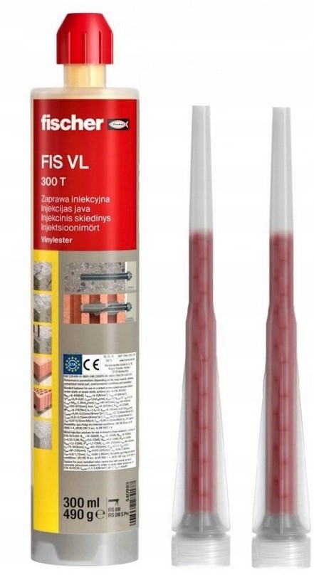 FISCHER Zaprawa iniekcyjna kotwa chemiczna FIS VL 300 T 540983