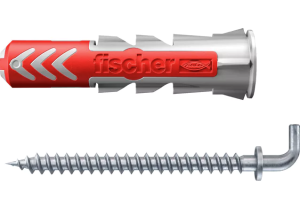 Fischer DuoPower 8x40 WH K NV kołki z hakiem kątowym 4szt