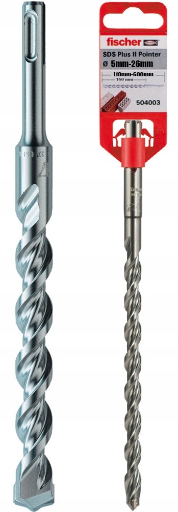 Fischer SDS Plus II Pointer 6x110 wiertło do betonu