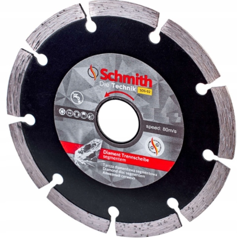 TARCZA DIAMENTOWA SEGMENTOWA 230 x 22,2 mm DO CIĘCIA NA SUCHO