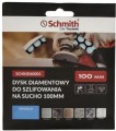 Dysk diamentowy do szlifowania na sucho 100mm #3000 Schmith polerski do gresu, ceramiki i betonu