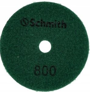 Dysk diamentowy 100mm #800 Schmith tarcza polerska na sucho do gresu, granitu i betonu