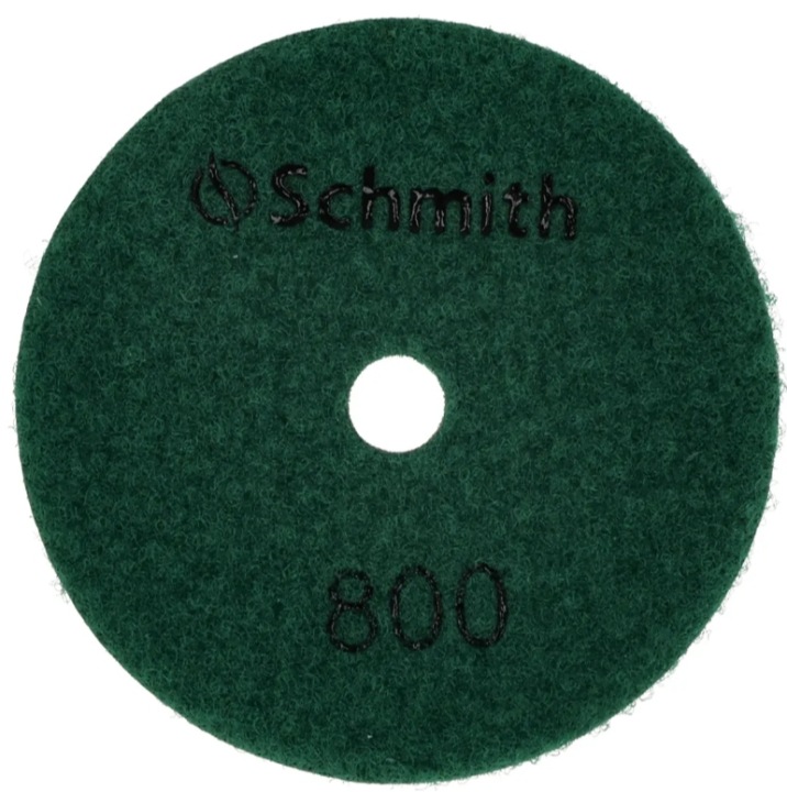 Dysk diamentowy 100mm #800 Schmith tarcza polerska na mokro do gresu, granitu i kamienia