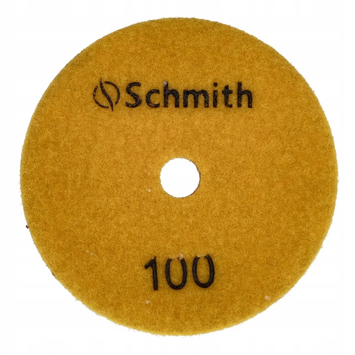 Dysk diamentowy 100mm #100 Schmith tarcza polerska na mokro do gresu, granitu i kamienia