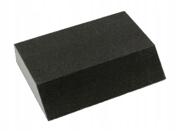 Gąbka Ścierna Szlifierska SOLID P80 125x65x25mm 5505 Do Gładzi Szpachli Drewna Metalu Farby