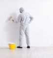 Kombinezon malarski ochronny jednorazowy z kapturem lakierniczy, biały XXXL