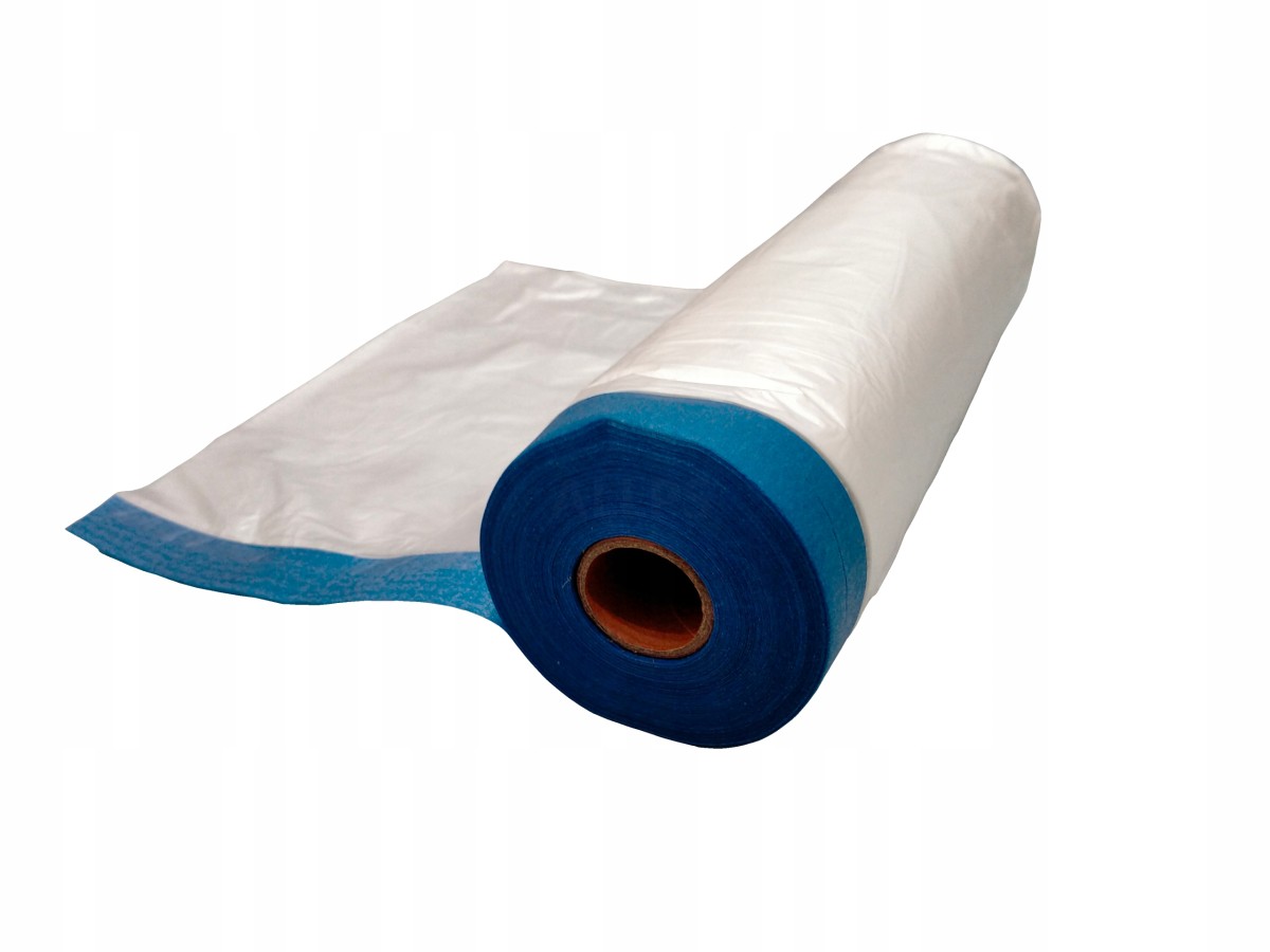 Folia malarska z taśmą UV SOLID 210cm/20m
