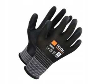 Rękawice ochronne robocze mocne bhp Idol Spider Solid Rozmiar 11