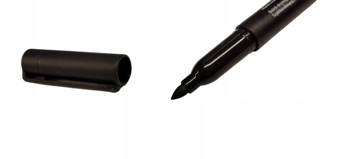 MARKER PERMANENTNY BUDOWLANY CIENKI CZARNY SOLID 6690