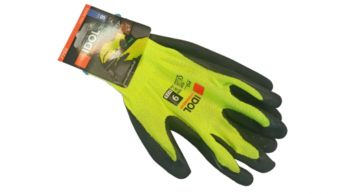 Rękawice ochronne robocze mocne bhp IDOL FY55 9/L SOLID 80173