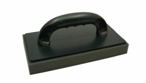 Paca z gąbką szarą 130x250 mm do fug i tynków SOLID Partner 6038