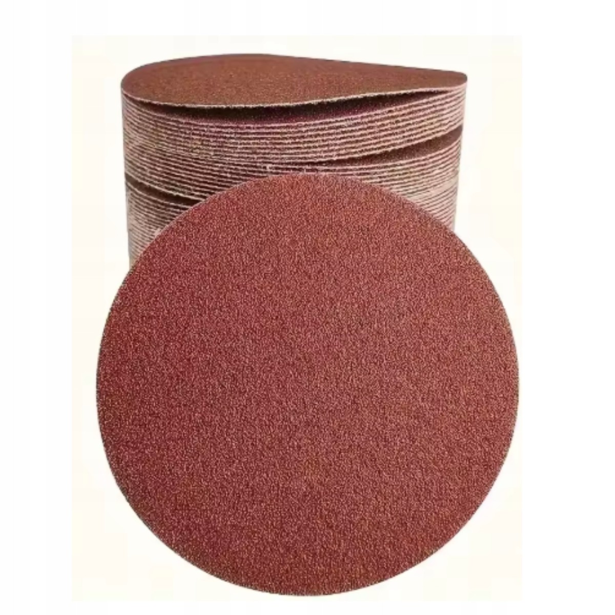 Krążek ścierny na rzep 125mm P220 10szt papier do szlifierki SOLID 5493