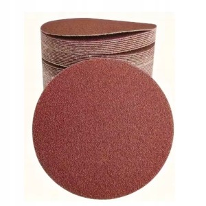 Krążek ścierny na rzep 125mm P220 10szt papier do szlifierki SOLID 5493