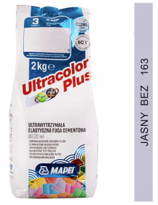 ULTRACOLOR PLUS 2kg fuga cementowa 163 jasny bez