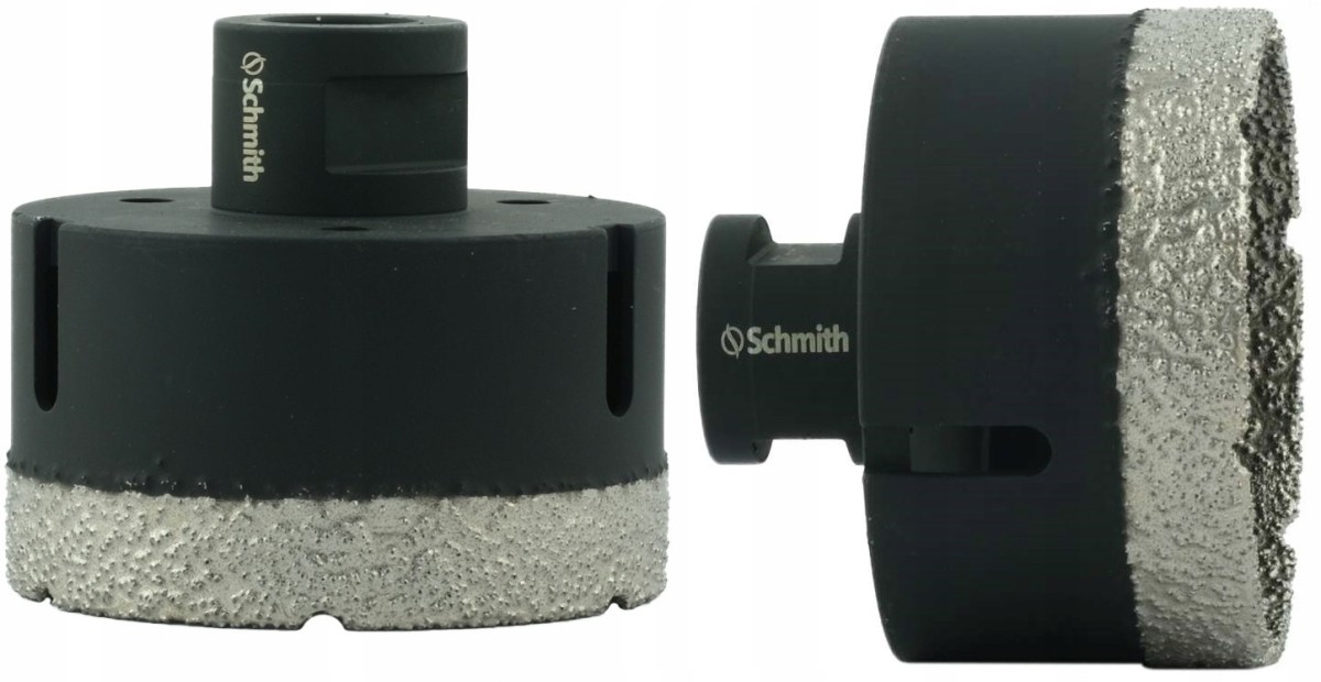 Otwornica diamentowa M14 68 mm Schmith do gresu, glazury i betonu