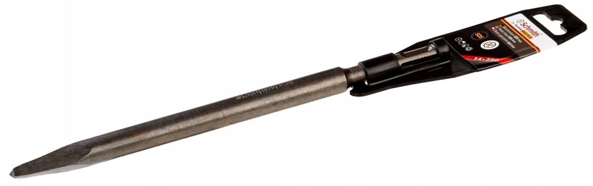 Dłuto SDS Plus szpicak 14x250 mm Schmith do betonu i kamienia