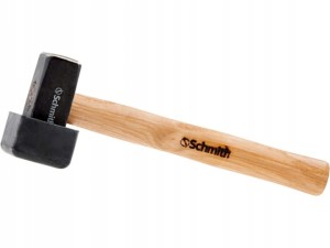 Młotek Brukarski 1,5 kg Schmith SMB-1500 Drewniany Jesion Gumowy