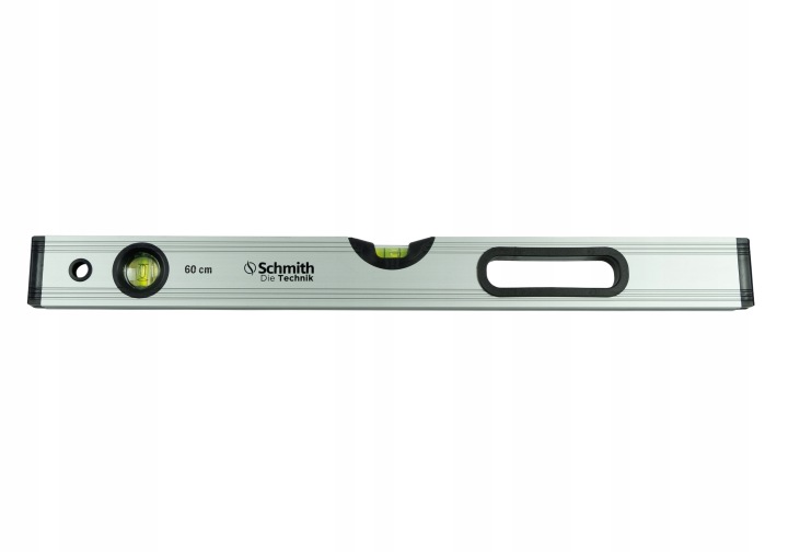 POZIOMNICA ANODOWANA SCHMITH PROFESSIONAL 60 CM SPAP-600 – ALUMINIOWA | DOKŁADNOŚĆ 0,5 MM/M