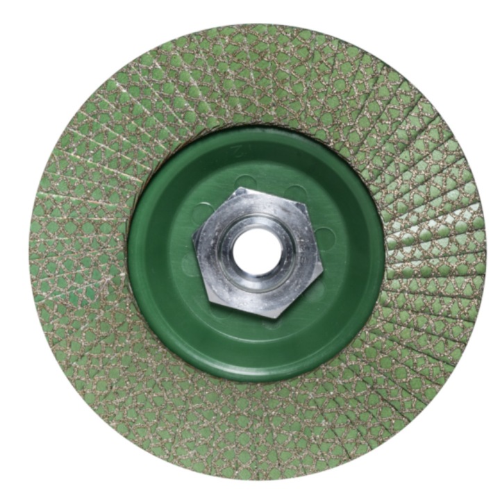 Dysk Diamentowy FLAP DISC 115 mm 50/60 RUBI M14 Tarcza Szlifierska Do Gresu Kamienia
