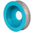 Frez diamentowy BIHUI COMPASS DGW315 75mm tarcza do obrabiania krawędzi płytek 15mm, profil wklęsły