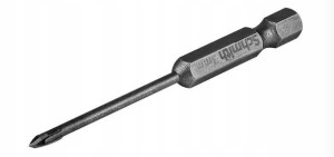 Wiertło do szkła i glazury SCHMITH 3 x 75 mm HEX TCT x4 precyzyjne do ceramiki