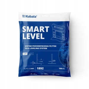 KUBALA Smart Level Klipsy 1 mm 100 szt System Poziomowania Płytek Glazury Kubala