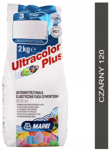 ULTRACOLOR PLUS 2kg fuga cementowa 120 czarny